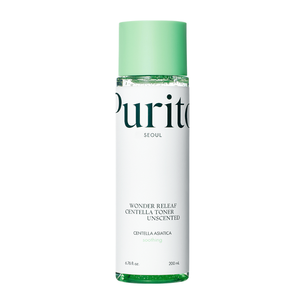 Purito Wonder Releaf Centella Toner Unscented är en mild toner som innehåller Centella Asiatica-extrakt. Den återfuktar och lugnar känslig hud utan irriterande dofter. Perfekt för daglig användning, hjälper den till att balansera hudens fukt och minska rodnad.