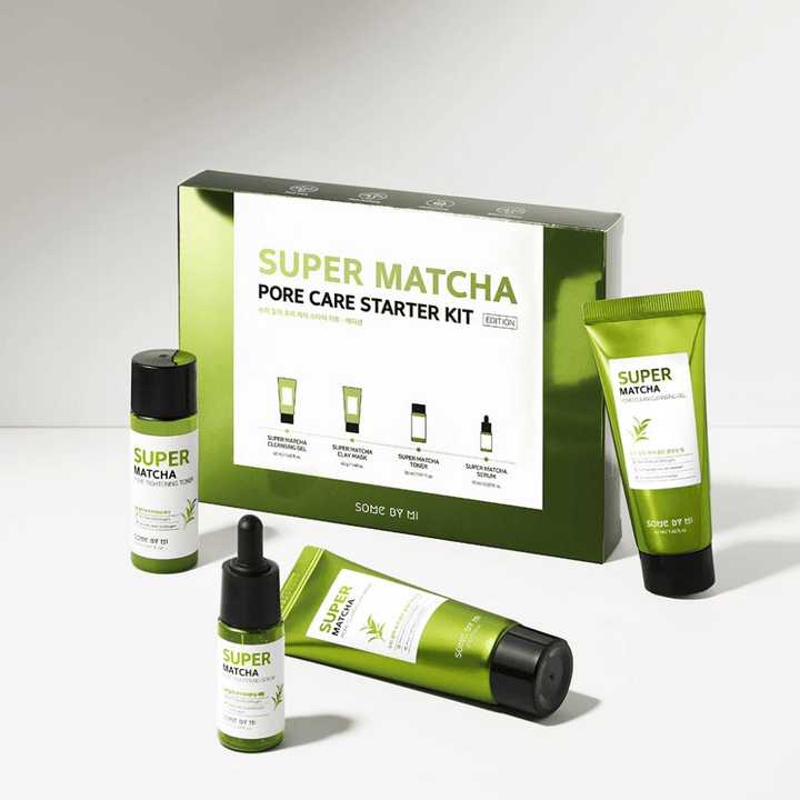 SOME BY MI Super Matcha Pore Care Starter Kit.